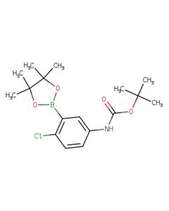 Astatech TERT-BUTYL (4-CHLORO-3-(4,4,5,5-TETRAMETHYL-1,3,2-DIOXABOROLAN-2-YL)PHENYL)CARBAMATE; 1G; Purity 95%; MDL-MFCD23379564